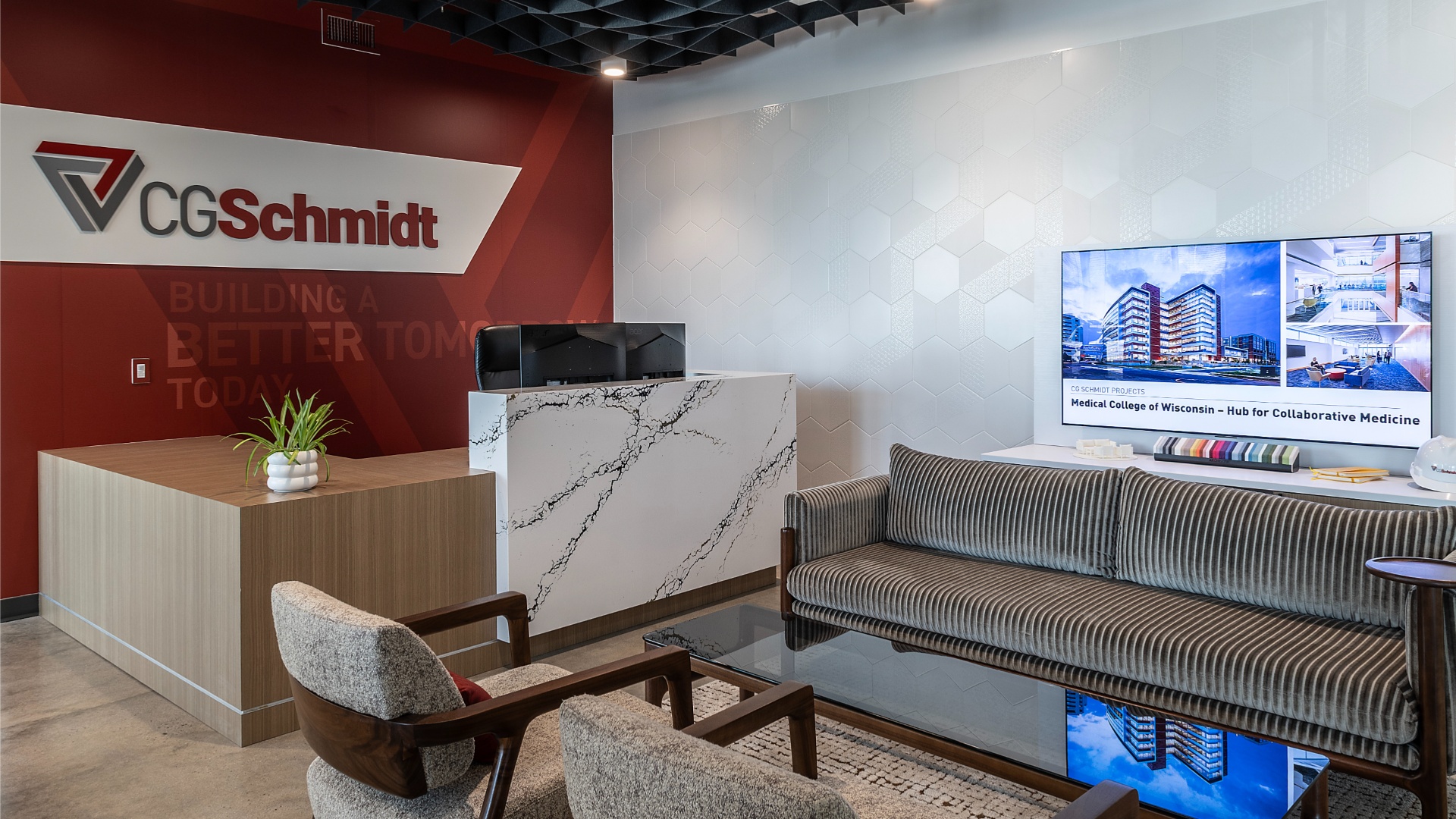 Front lobby of the CG Schmidt Tempe office